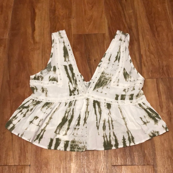 Mimi Chica Tops - 🔮HP🔮 Mimi Chica Cropped Tie Dye Tank Top Size XL